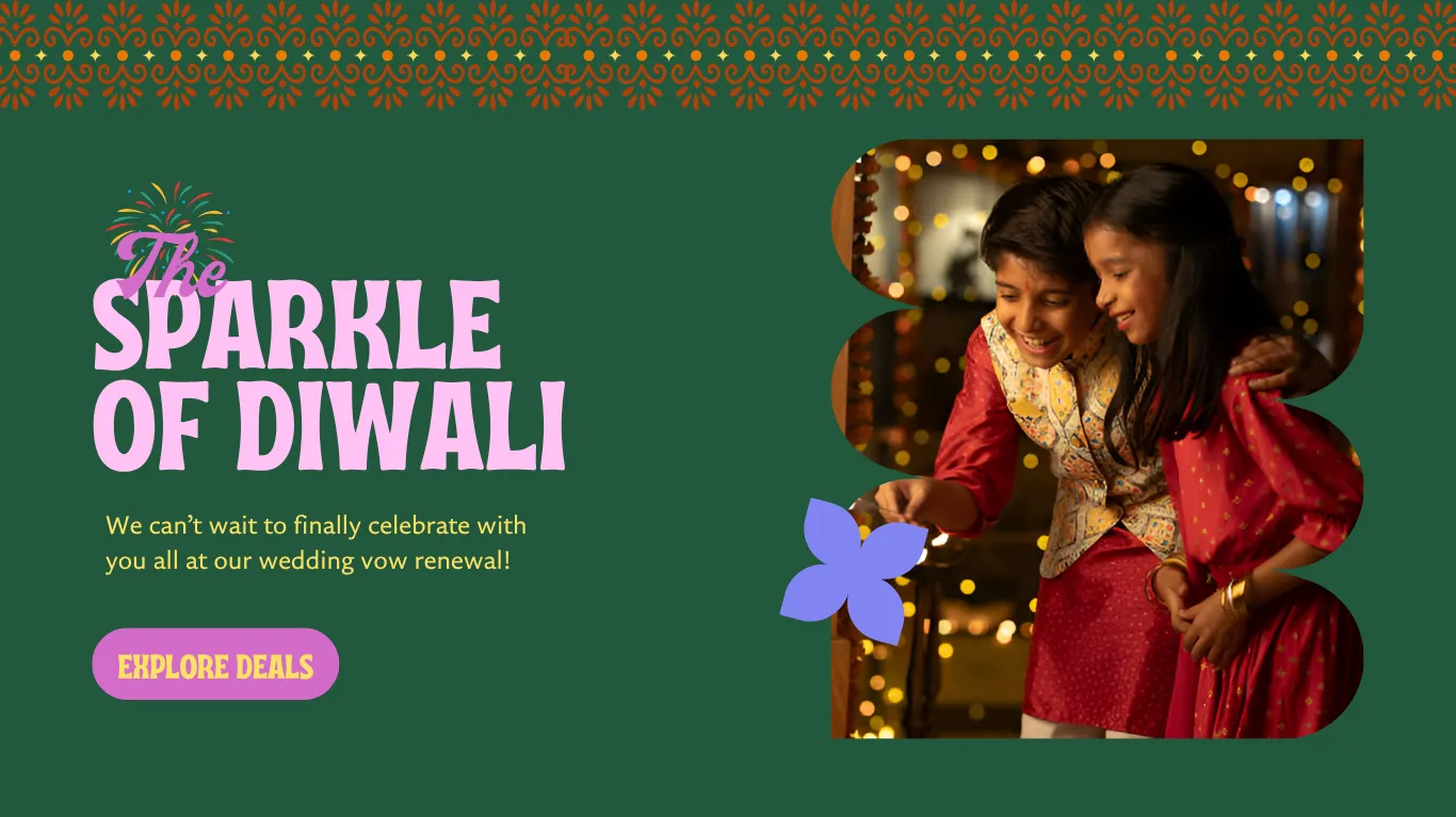 Diwali Landing Page Design for Shopify
