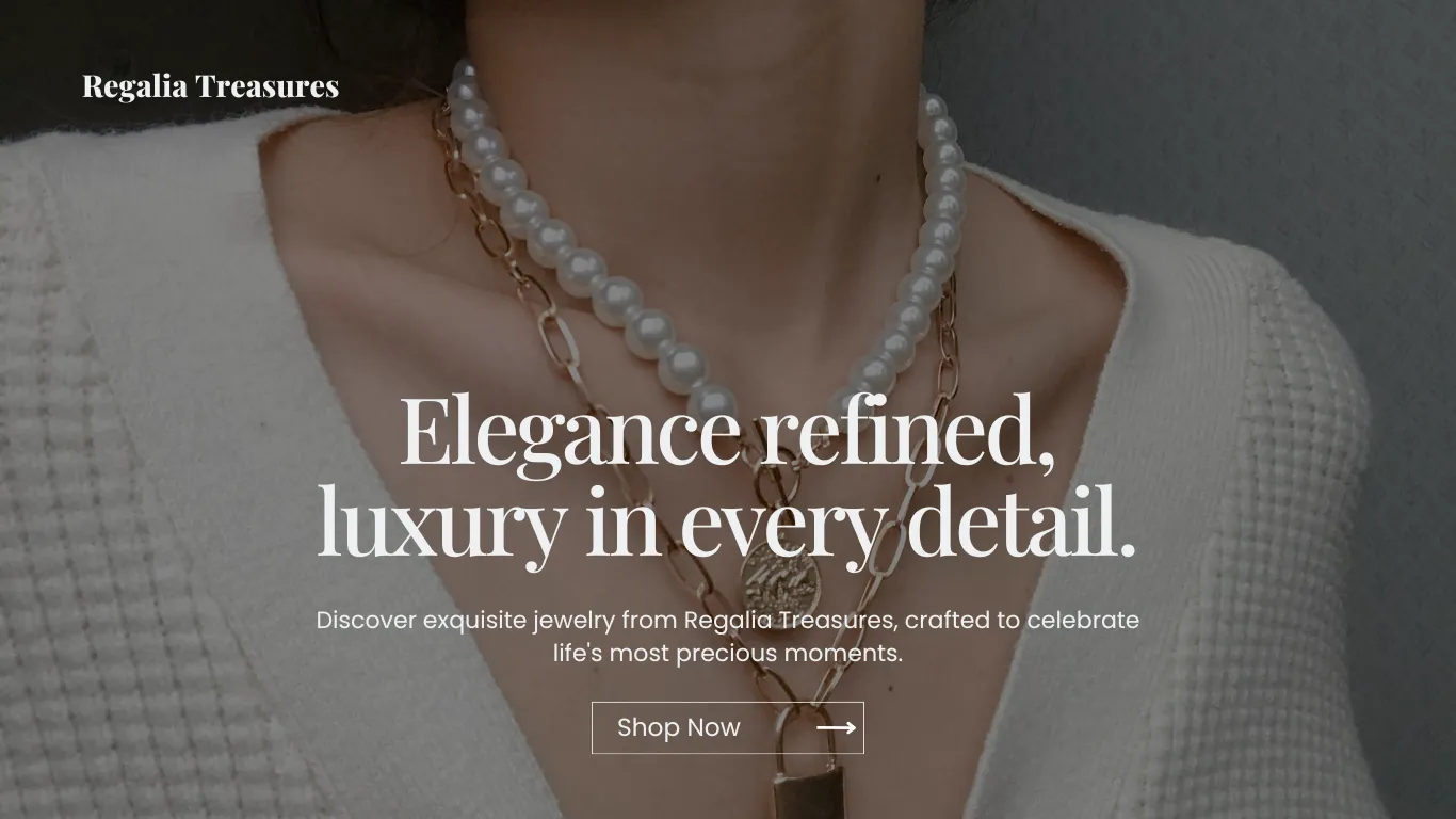 Luxurious & Elegant Jewelry Store Template for Shopify