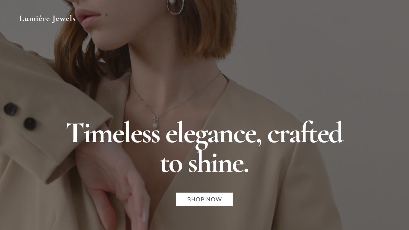 Jewelry Store Website Template 1