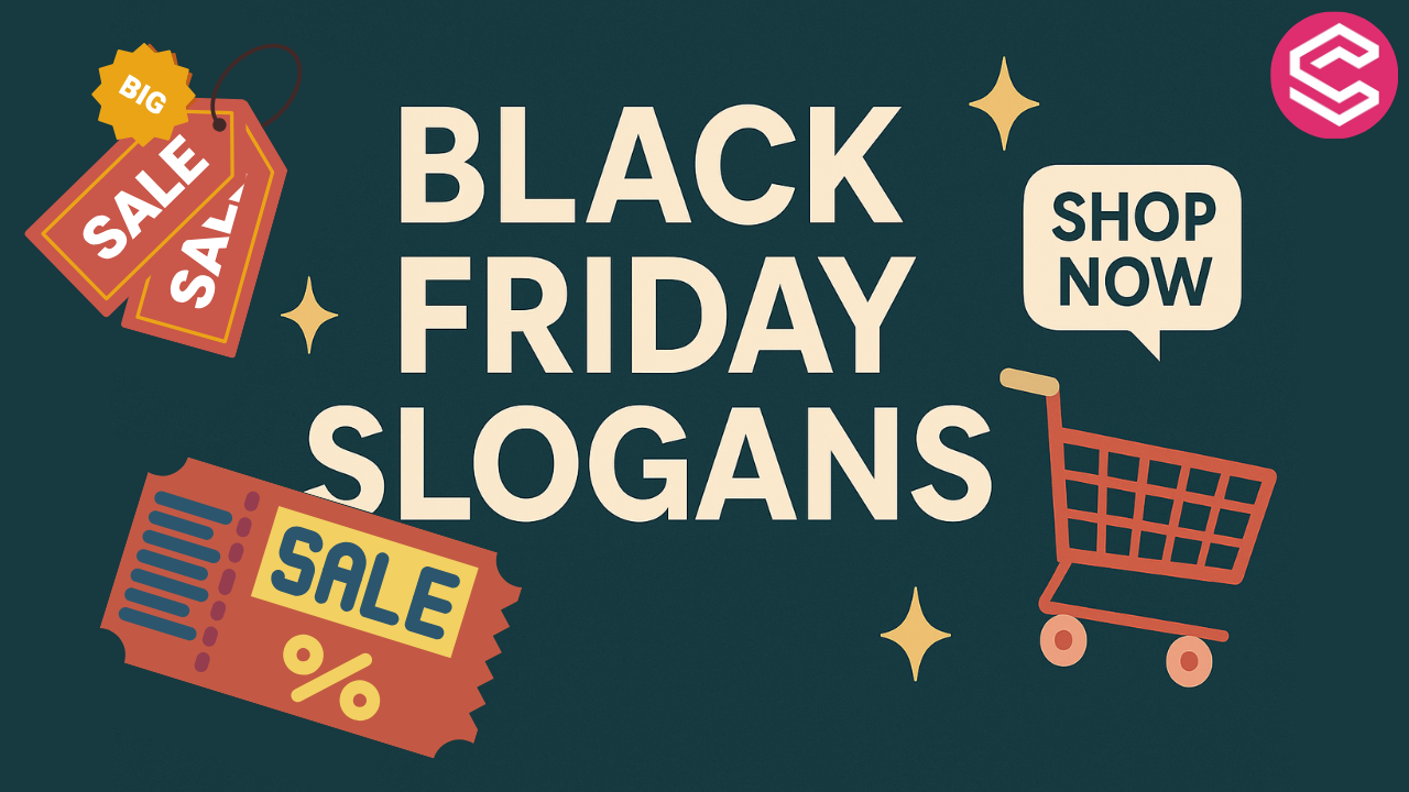 Black Friday Slogans: 100+ Catchy Black Friday Phrases for Ecommerce