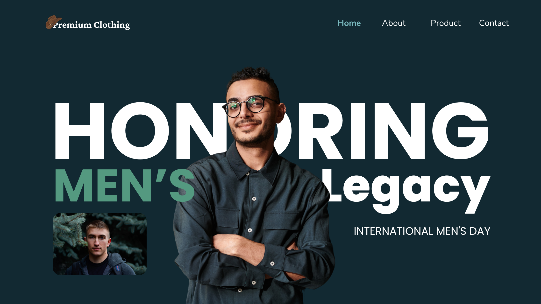 International Men’s Day Landing Page