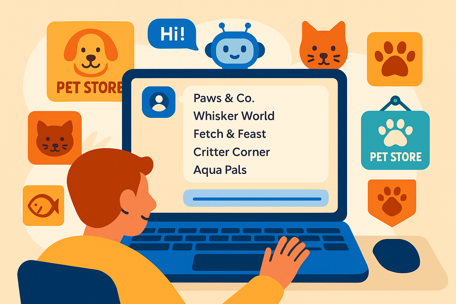 ChatGPT prompts for pet store names