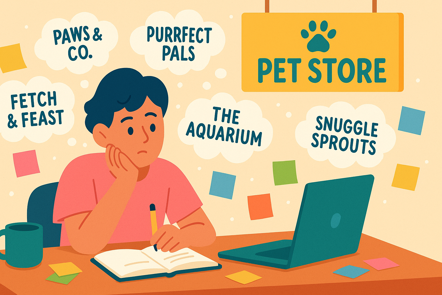 Why your pet store name matters