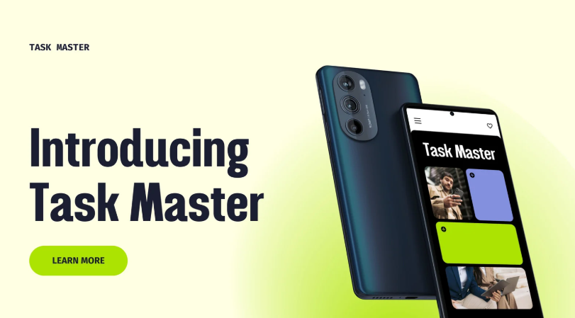 Lifestyle Product Promo Page